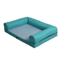 PaWz Pet Cooling Bed Dog Non-toxic Sofa  Bolster Insect Prevention Summer L