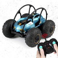 Waterproof Remote Control Car,360 Rotating  All Terrain Electric Remote Control 2.4G Off Road Monster Trucks Toy