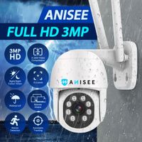 Anisee IP Camera Wireless Home Security System CCTV Installation Surveillance PTZ 3MP