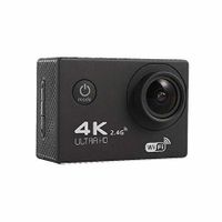 4K Ultra HD Water Resistant Sports Wi Fi Action Camera with 2 Inch Display (16MP, Black)