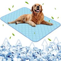 SizeXL 100x70cm Pet Cooling Mat for Dog Puppy Cat Washable Cooling Pad Under 40KG