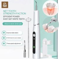 Electric Tartar Remover Sonic Dental Scaler Set Portable Ultrasonic Calculus Smoke Stains Tartar Plaque Teeth Whitening Clean