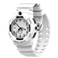 Smart Watch Kids 4G Tracking Smartwatch Security Fence Color White