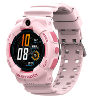 Smart Watch Kids GPS 4G Tracking Smartwatch Android Security Fence Color Pink