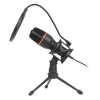 USB Microphone with Tripod Stand and PC Filter Microphone for Karaoke Recording Chat Online Podcasting Games