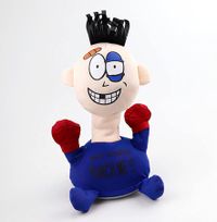 Plush Electric Ventilation Doll Comfortable Touching Punch Me Funny Doll for Adult Child