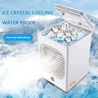 Mini Small Air Conditioning Refrigeration Small Fan Desktop Home Dormitory Water Cooling Fan Electric Fan Small Cooling