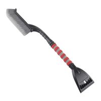 27” Snow Brush and Detachable Ice Scraper with Ergonomic Foam Grip for Cars, Trucks, SUVs (Heavy Duty ABS, PVC Brush)