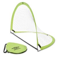 Soccer Goal Nets, Portable Pop-up Set with Lime Green Zipper Storage Bag