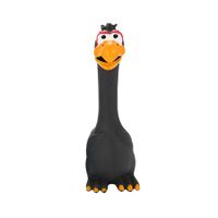 Cartoon Latex Chicken Squeeze Screaming Soft Dog Chew Playing Toy Pet Supplies