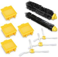 Replacement Parts Compatible with Roomba - 700 Series 9-Piece Spare Part Accessories Kit with 4 Filters, 3 Side Brushes, Extractor