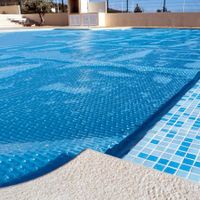 1.9X4m Solar Pool Cover Rectangle Pool Heaters for Above-Ground and In-Ground Pools