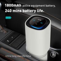 15 Mil Negative Ions Air Purifier UVC Hepa Filter air cleaner Real time sensor Eliminate Pollen Pet Hair Dander Smoke Dust Odors Airborne Contaminants for bedroom