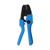 Ratchet Crimper Tool Kit Crimping Pliers 5 Dies Non Insulated Wire Terminal