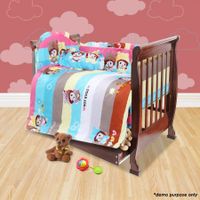 Walnut 3-in-1 Baby Cot / Child Bed