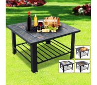 Multi-Function BBQ Pit-Black