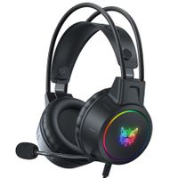 X15 PRO RGB Light Double-Head Beam Noise Cancelling Microphone Gaming Headphones