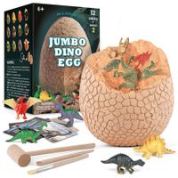Dinonano Jumbo Dinosaur Egg Toys Science Tool Kit