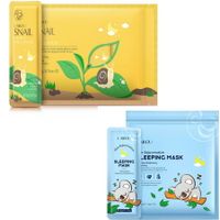 2x Sleep mask refreshing and non-greasy rose flower extract nourishes skin care Rejuvenation Sleeping Face Mask Anti wrinkle