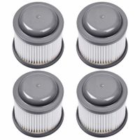 Replacement Filters Set of 4 PVF110 Replacement Filters for Black & Decker BDH2000PL Pivoting Vacuum Cleaner