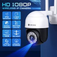Security Camera CCTV Wifi 1080P Home Surveillance System Outdoor Spycam Waterproof
