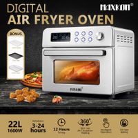 Maxkon 22L Air Fryer Oven 13-in-1 Electric Stove Toaster Kitchen Appliance
