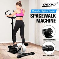 Genki Cross Trainer Elliptical Trainer Machine Home Gym Equipment with Magnetic Resistance