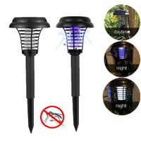Solar Mosquito Killer Lamp Garden Lawn Light Solar Powered LED Light Garden Mosquito Outdoor Pest Bug Insect Repellents