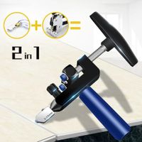 Portable hand held glass tile opener ceramic replacement cutter heads multi-function glass cutter,glass cutting tool