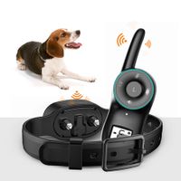 Electric Dog Training Collars Waterproof Remote Control With 400m Rechargeable Bark Anti Pet Trainer Shock Vibra Trainer