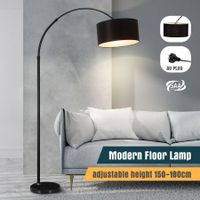 Adjustable Floor Lamp LED Reading Light Corner Standing Lighting Living Room Bedroom Black