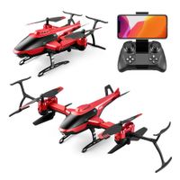RC Drone Four-Axis V10 Optional Mini Helicopter 4K 360 Degree Lens Stunt Fly Portable Remote Control Airplane