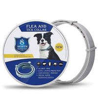 Flea and Tick Collar for Dogs, 8-Month Flea and Tick Collar for Large Dogs Over 18 Pounds 65cm(Random Style)