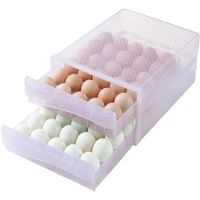 Egg Holder Multi-layer Refrigerator Tray Storage Box Chicken Egg Container