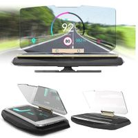 16.5cm multi-color car HUD recessed to remove glare and clear HUD display, car HUD phone holder for GPS navigation