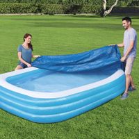 Pool Cover Swimming Paddling Pool Solar Cover For Bestway 58108?(305 x 183cm)