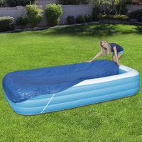 Pool Cover Swimming Paddling Pool Solar Cover for Bestway 58319 (262 x 175cm)