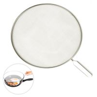 Platter Guard for Cooking Splash Screen Shield for Grease Frying