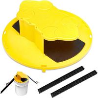 Double Head Mouse Trap, Indoor Mouse Traps, Auto Reset, Compatible with 5 Gallon Bucket