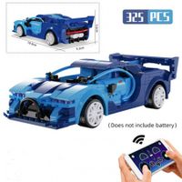 RC Racing Car Building Blocks City High-Tech APP Remote Control Sports Car Bricks MOC Model Toys for Children Boys