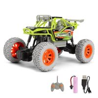 Hobbyist Grade 1:20 Scale Remote Control Truck 4WD High Speed Car Crawler Toy