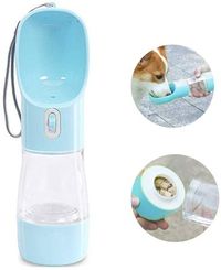 Dog Water Bottle for Walking, Multifunctional and Portable Dog Travel Water Dispenser