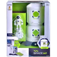 Space Station Toys for Kids with Lights, Sound and Astronaut Figure, Spaceship Toys for Interstellar Mission