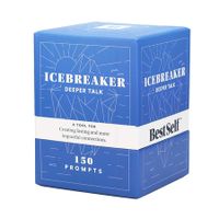 Conversation Starter Icebreaker Deck Powerful Tool to Establish and Strengthen Relationships by Cultivating Open, Engaging, Deeper and Meaningful Interactions ? 150 Prompts
