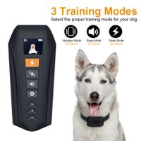 2022 Newest Electric 800m Dog Training Collar Pet Remote Control Waterproof Rechargeable Vibration With LCD Display Suitable For All Dogs