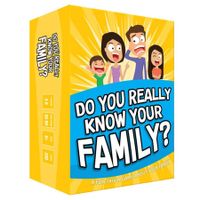 A Fun Family Game Filled with Conversation Starters and Challenges - Great for Kids, Teens and Adults