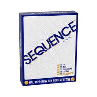 SEQUENCE Game with Folding Board, Cards and Chips by Jax ( Packaging may Vary ) White