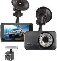 Dual Dash Cam 1920x1080P FHD Front and Rear Driving Recorder with G sensor, 170 Degree Wide Angle, Loop Recording, 3inch LCD Screen
