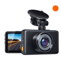 Dash Cam 1080P Car Dash Camera, Super Night Vision Driving Recorder 3 Inch LCD Screen 170 Degree Wide Angle, G-Sensor, Accident Record, Loop Recording