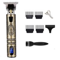 Pro T Outline Clippers Trimmer, Professional 0mm Baldheaded Zero Gapped Trimmer Hair Clipper for Men